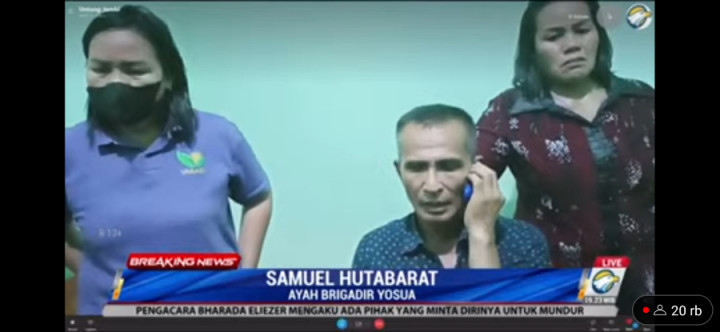 Ayah Brigadir J: Kami Tidak Menyangka