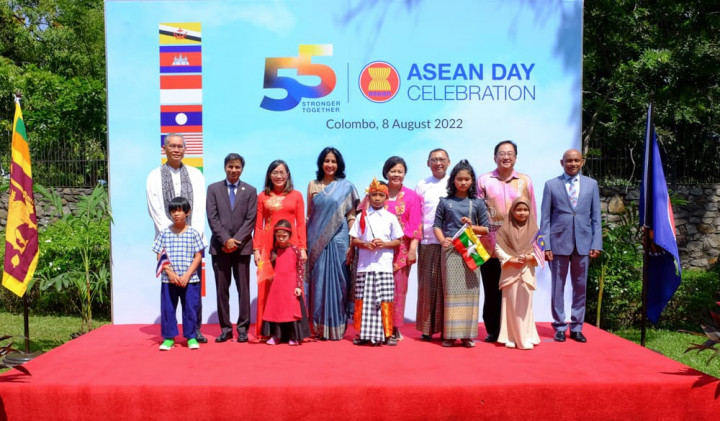 KBRI Kolombo Jadi Tuan Rumah Upacara ASEAN Day di Sri Lanka