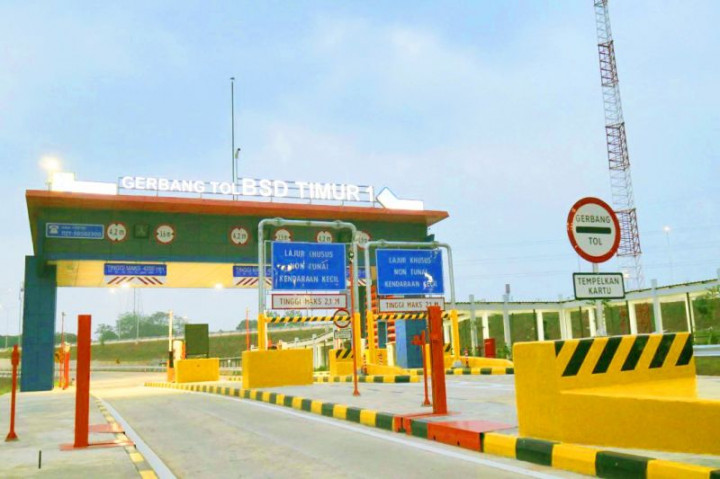 Tarif Tol Serpong-Balaraja Digratiskan 10-21 Agustus Tarif Tol Serpong-Balaraja Digratiskan 10-21 Agustus