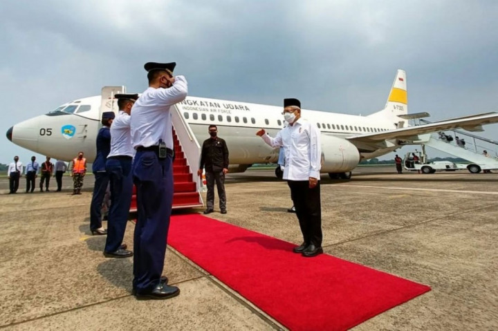 Vice President Ma'ruf Visits South Kalimantan Province