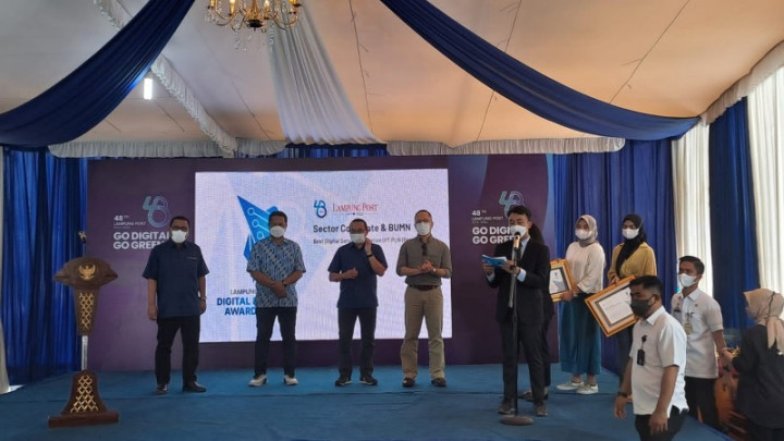 HUT ke 48, Lampung Post Luncurkan Aplikasi <i>One Click</i>