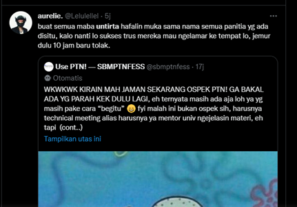 Heboh Ospek Untirta, Mahasiswa Baru Dijemur Selama 10 Jam Jadi Trending di Twitter