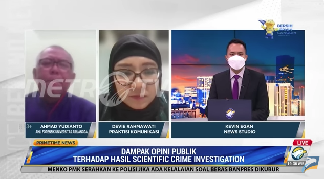 Dampak Opini Publik terhadap Hasil <i>Scientific Crime Investigation</i>