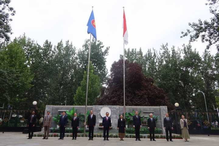 Wamenlu Tiongkok Hadiri Perayaan Hari ASEAN di KBRI Beijing