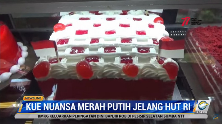 Unik! UMKM Pasuruan Rayakan Hut ke-77 RI dengan Kreasi Kue Merah Putih