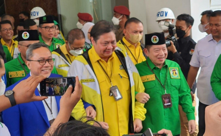 Daftar Bersama ke KPU, KIB Bertekad Jaga Stabilitas Politik