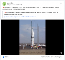 [Cek Fakta] Tiongkok Dikabarkan Akan Menyerang New York dengan Senjata Nuklir? Cek Faktanya