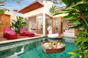 Romantic Villa dengan Pemandangan Laut Jimbaran