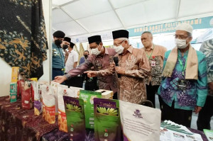 Momen Wapres Resmikan OPOP Kalimantan Selatan Expo 2022