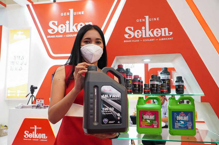 Spesialis Fluida Kendaraan Seiken, Ikut Ramaikan GIIAS 2022
