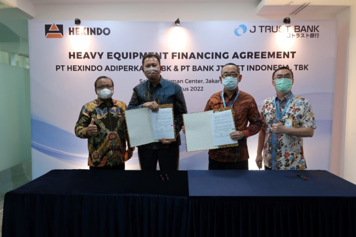 J Trust Bank-Hexindo Adi Perkasa Sokong Pertumbuhan 3 Sektor Prospektif