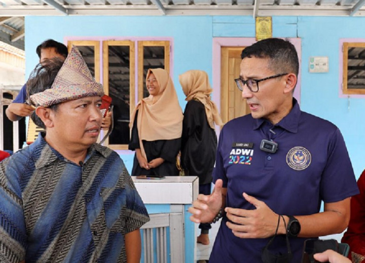 Menparekraf Beri Kejutan Sanggar Seni di Babel