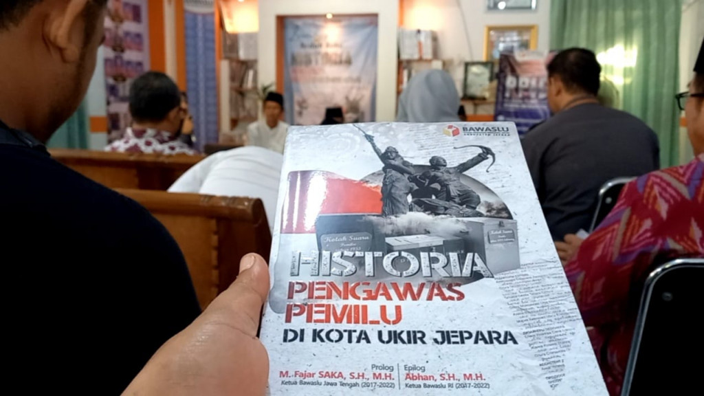Bawaslu Jepara meluncurkan film berjudul Dunduman, Jumat, 12 Agustus 2022. Medcom.id/ Rhobi Shani