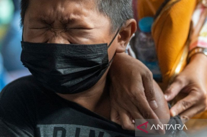 84.114 Anak di Palembang Selesaikan Vaksinasi Covid-19 Dosis Kedua