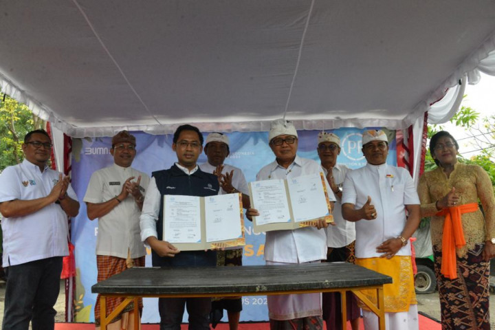 PTPP Berinovasi Teknologi Olah Sampah di Bali