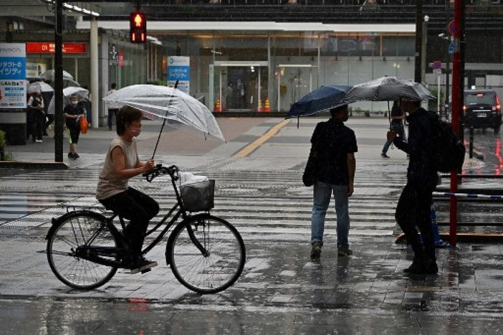 Badai Tropis Meari Picu Hujan Deras dan Angin Kencang di Jepang