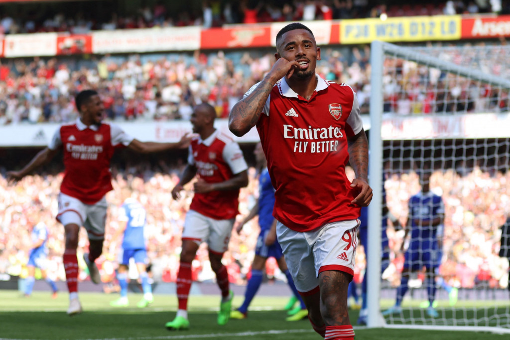 Arsenal Vs Leicester: Gabriel Jesus Brace, The Gunners Menang 4-2