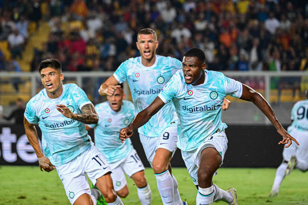 Liga Italia: Inter Milan Menang Tipis 2-1 Atas Lecce