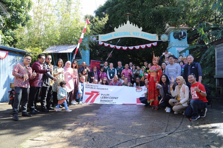 Meriahkan HUT ke-77 RI, KJRI Sydney Gelar Perayaan di Taronga Zoo