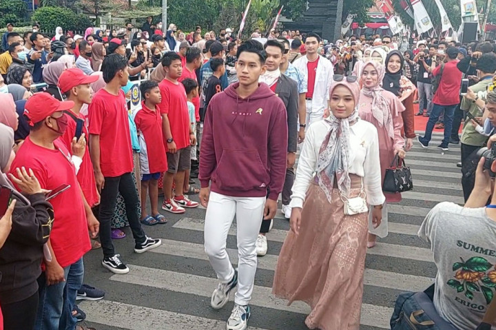 Artis Ibu Kota Meriahkan Fashion Street Bernuansa Kemerdekaan di Kudus