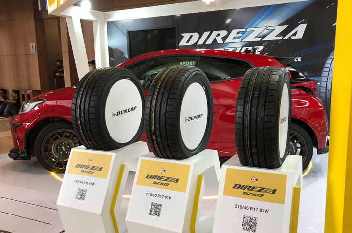 Dunlop Rilis Ban Performa Tinggi Tapi Nyaman Buat Harian di GIIAS 2022