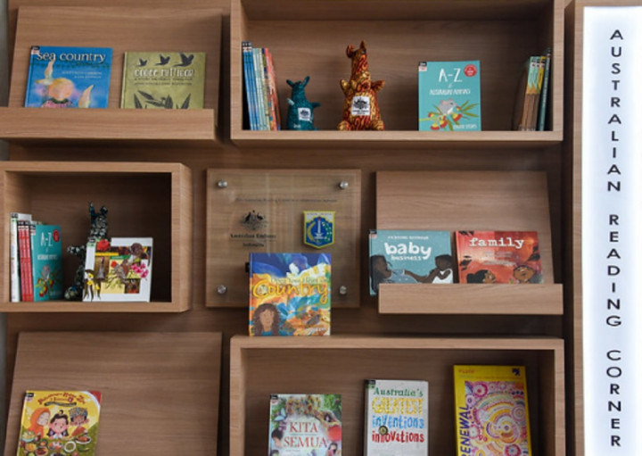 Australian Reading Corner Diresmikan di Perpustakaan Jakarta Cikini