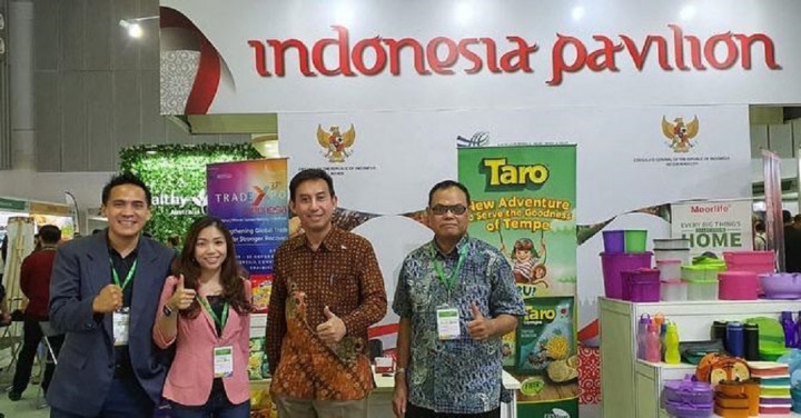 Paviliun Indonesia Ramaikan Pameran Vietfood & Beverage 2022
