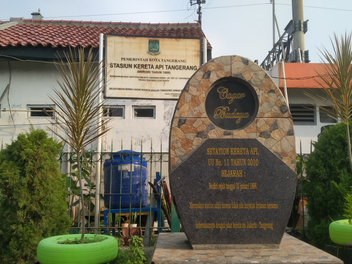 Tak Lekang Dimakan Zaman, Stasiun Tangerang Saksi Bisu Sejarah Pertempuran Rakyat dengan NICA