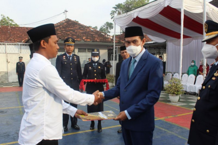 126 Narapidana Rutan Kelas II B Praya Lombok Dapat Remisi HUT RI