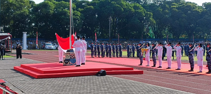 Insiden Tali Bendera Putus, Upacara HUT RI di Stadion Sriwedari Solo Tetap Berjalan Khidmat