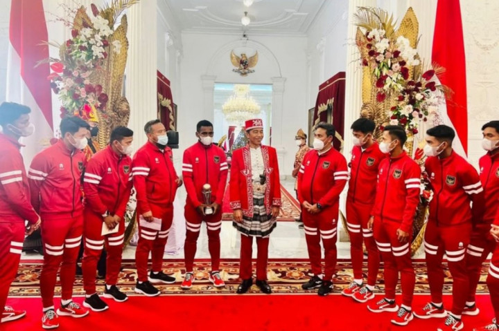 HUT ke-77 RI, Jokowi Sampaikan Pesan Khusus untuk Timnas U-16