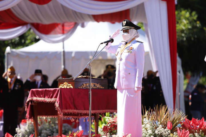 Peringati HUT RI, Wali Kota Batu Ajak Masyarakat Bangkit Bersama