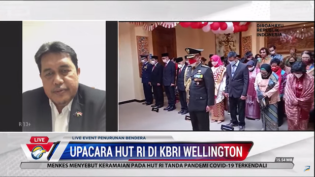 Kemeriahan Perayaan HUT RI ke-77 di Selandia Baru