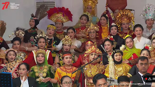 Siapa Gita Bahana Nusantara? Paduan Suara yang Iringi Upacara HUT RI ke-77 Bikin Warganet <i>Salfok</i>