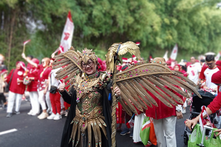 Momen Karnaval dan Fashion Show Ala Citayam Fashion Week di Bekasi