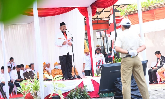 Gelar Upacara HUT ke-77 RI, PKS Ajak Kader Jadi Patriot Pelayan Rakyat