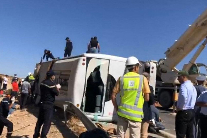 Tragis! 23 Orang Meninggal Akibat Kecelakaan Bus di Maroko