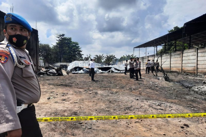 Polda Jambi Periksa Perwira Menengah terkait Kebakaran Gudang Minyak