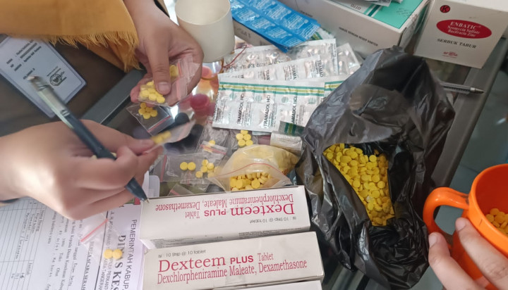 Puluhan Ribu Obat Terlarang Disita di Kabupaten Tangerang