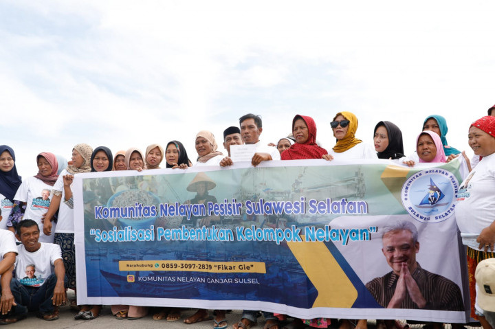 Relawan Ganjar Bentuk Jaringan Komunitas Nelayan