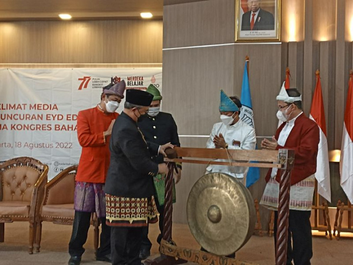 Badan Bahasa Bakal Gelar Kongres Bahasa Indonesia XII di 2023