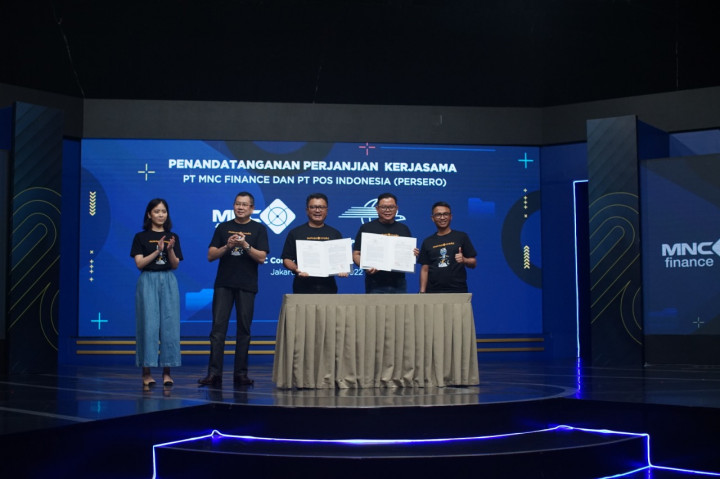 Pos Indonesia dan MNC Finance Jalin Kemitraan di Aplikasi Pembiayaan MotionCredit