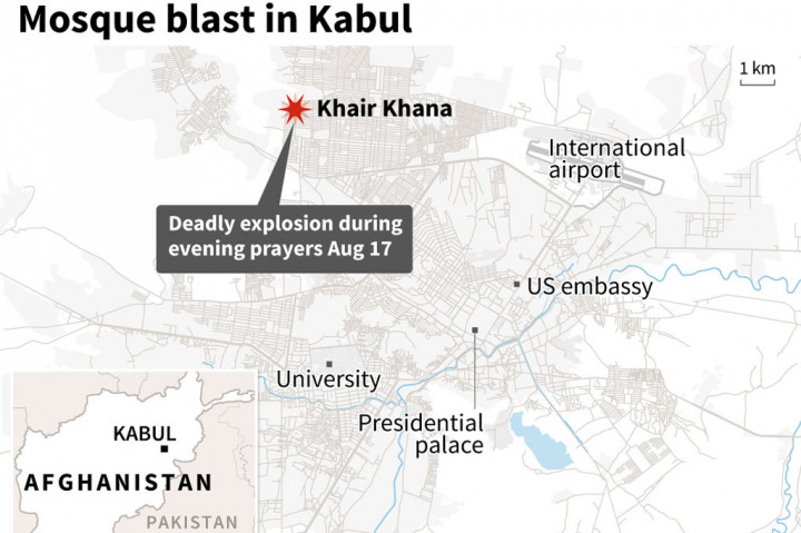 Bom Guncang Masjid di Kabul, 21 Meninggal Dunia