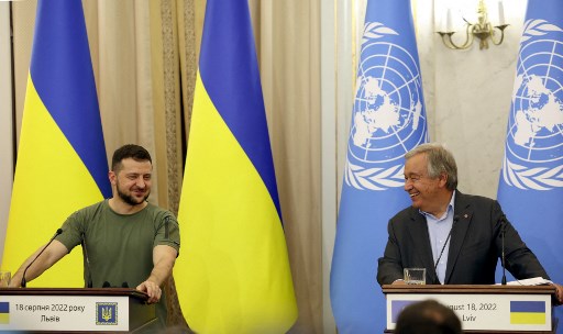 Sekjen PBB Desak Rusia Tarik Peralatan dan Personel Militer dari PLTN Zaporizhzhia