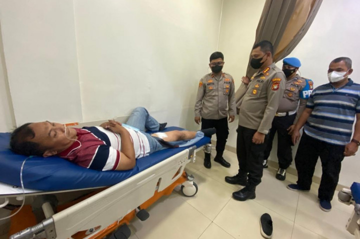 2 Anggota Polsek Tanah Abang dan Warga Ditusuk Penadah Curanmor di Tangerang