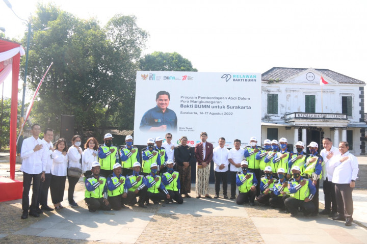 IFG dan Anggota Holding Revitalisasi Pura Mangkunegaran Surakarta