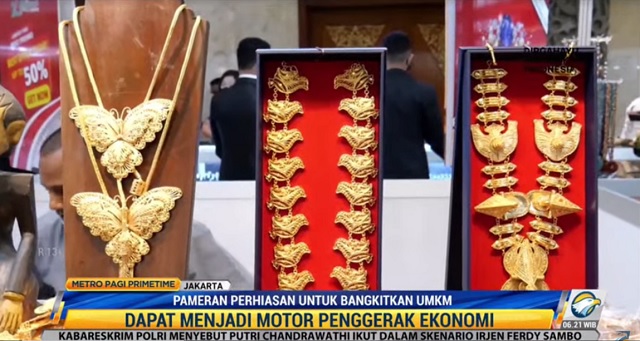 Pameran Perhiasan International Digelar di JCC, Kaya Nuansa Etnik