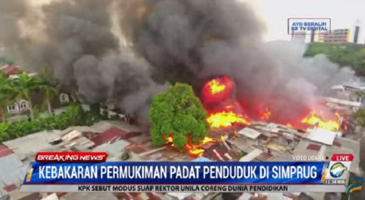 Kebakaran Rumah di Simprug, 1 Orang Tewas