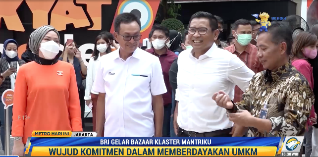Konsisten Majukan UMKM, BRI Gelar Bazaar Klaster Mantriku Konsisten Majukan UMKM, BRI Gelar Bazaar Klaster Mantriku