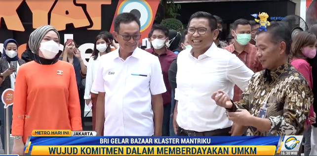 Konsisten Majukan UMKM, BRI Gelar Bazaar Klaster Mantriku